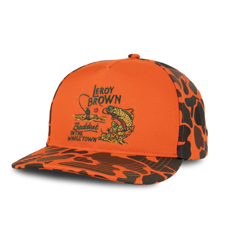 Leroy Brown Hat|Camo|White