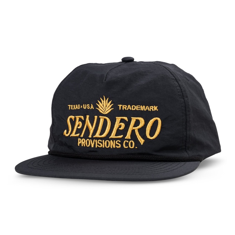 Logo Unstructured Hat|Black / Gold