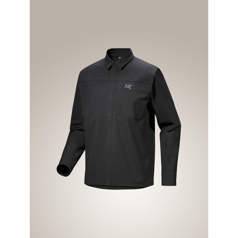 Men’s Cronin Cotton Overshirt|Black|Canvas|Small|Medium|Large|XLarge