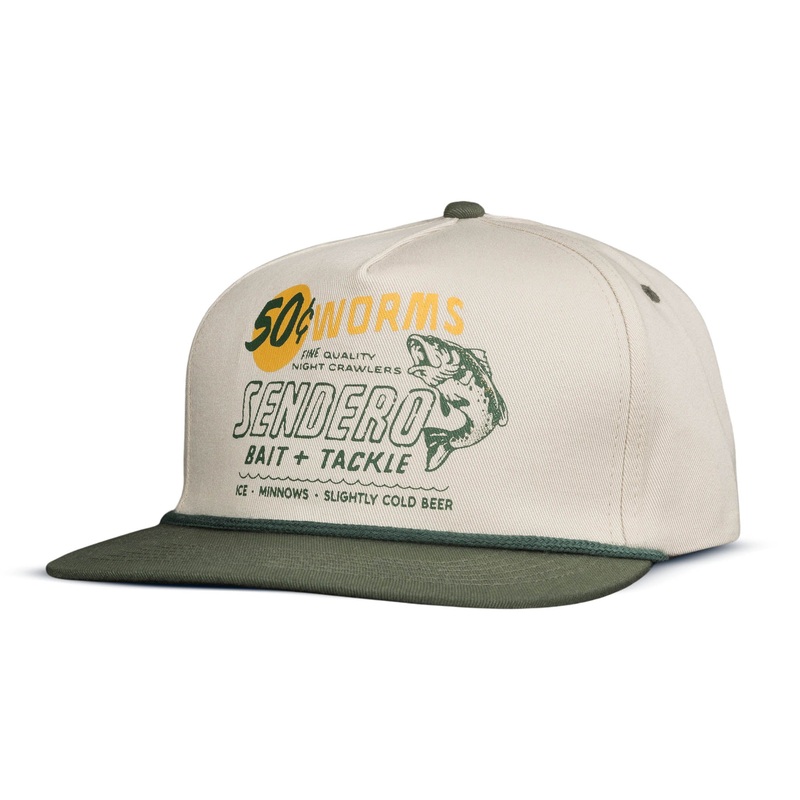 50 Cent Worms Hat|White