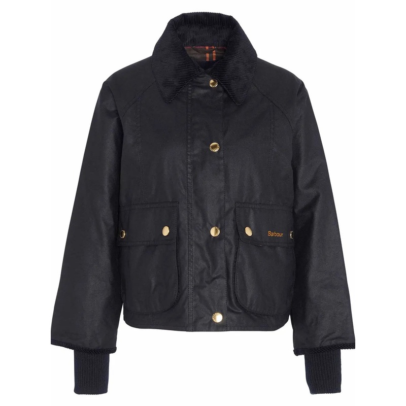 Women’s Cropped Beadnell Waxed Jacket