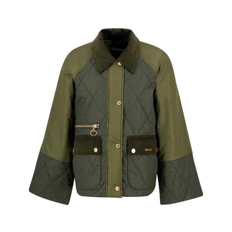Women’s Martha Quilted Jacket|Olive / Dark Moss / Ancient Tartan|4|6|8|10