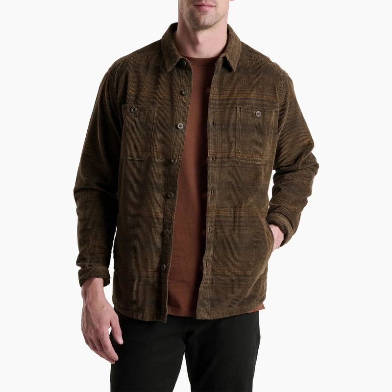 Men’s Diskord Shirt-Jac|Kanteen|Ink|Small|Medium|Large|XLarge|XXLarge