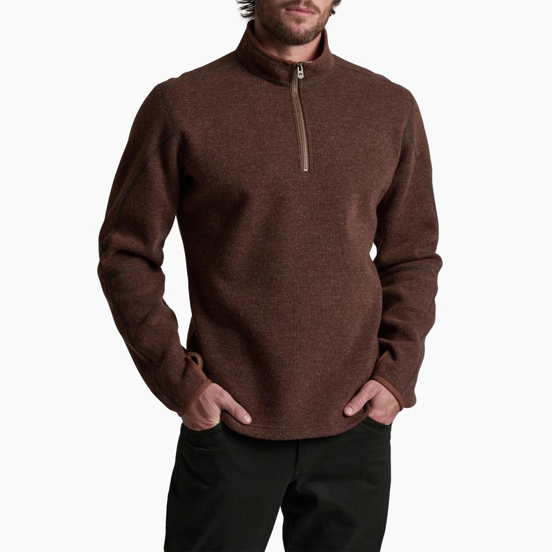 Men’s Thor 1/4 Zip|Rustic Brick|Small|Medium|Large|XLarge|XXLarge