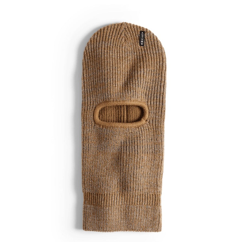 Autumn Reflect Face Mask 2026|Black|Light Brown