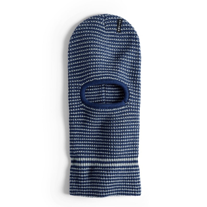 Autumn Striped Face Mask 2026|Black|Navy