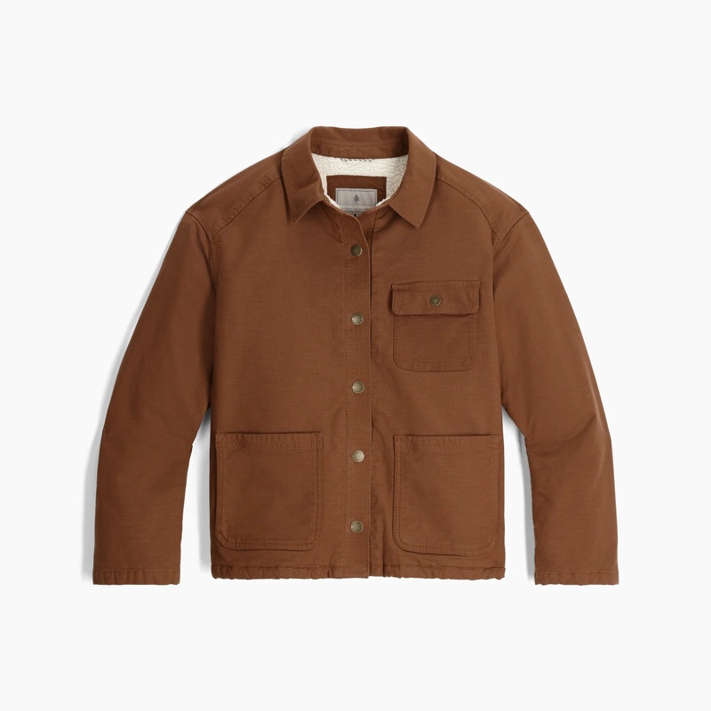 Women’s El Cap Canvas Shacket|Saddle|Forester|Small|Medium|Large|XLarge