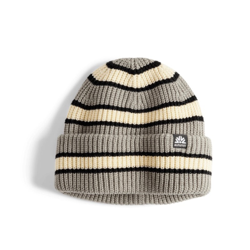Autumn Slacker Beanie 2026|Brown|Mineshaft|Stone