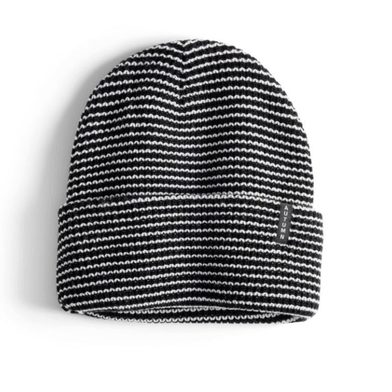 Autumn Stripe Beanie 2026|Black|Merlot|Eggshell|Brown|Lavender Icecream|Ultramarine Teal|Dusty Mauve|Scum