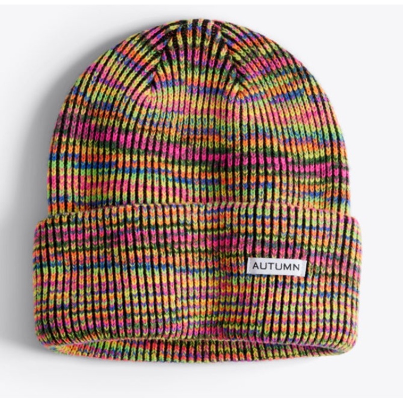 Autumn Cord Beanie 2026|Algae|Eggshell|Dusty Mauve|Cacao|Red Rock|Rainbow