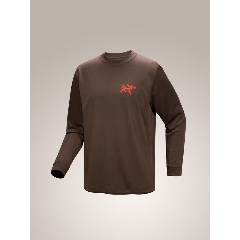 Men’s Kragg SL Cotton Bird Tile LS Shirt