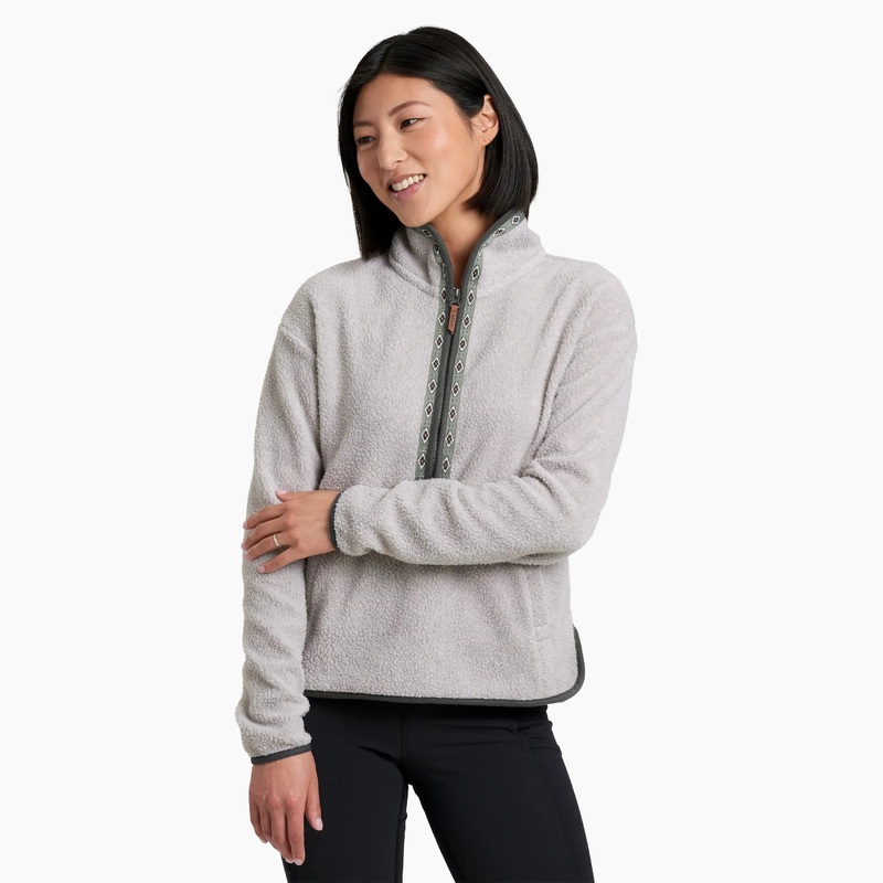 Women’s Hygge 1/2 Zip|Natural|Small|Medium|Large|XLarge