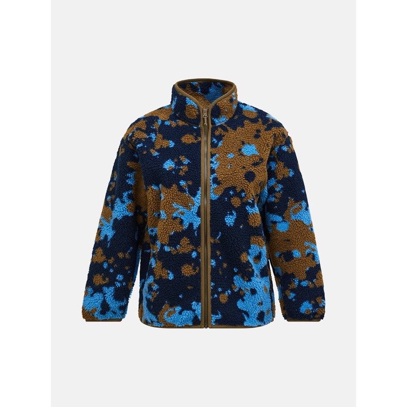 Women’s Graphic Pile Jacket|Frosty Haze|XSmall|Small|Medium|Large