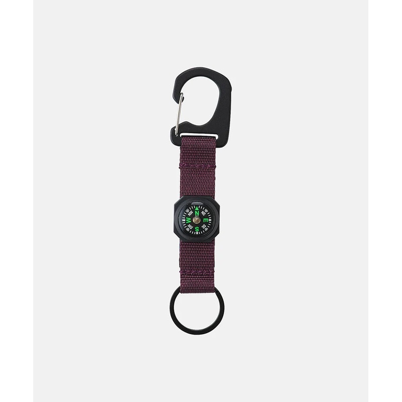 Compass Keyring|Purple|Zig-Zag