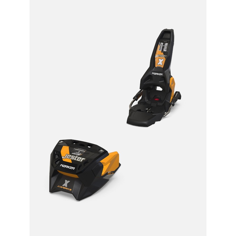 Jester X 16 Mwerks Bindings|Black / Orange|90mm|105mm|120mm