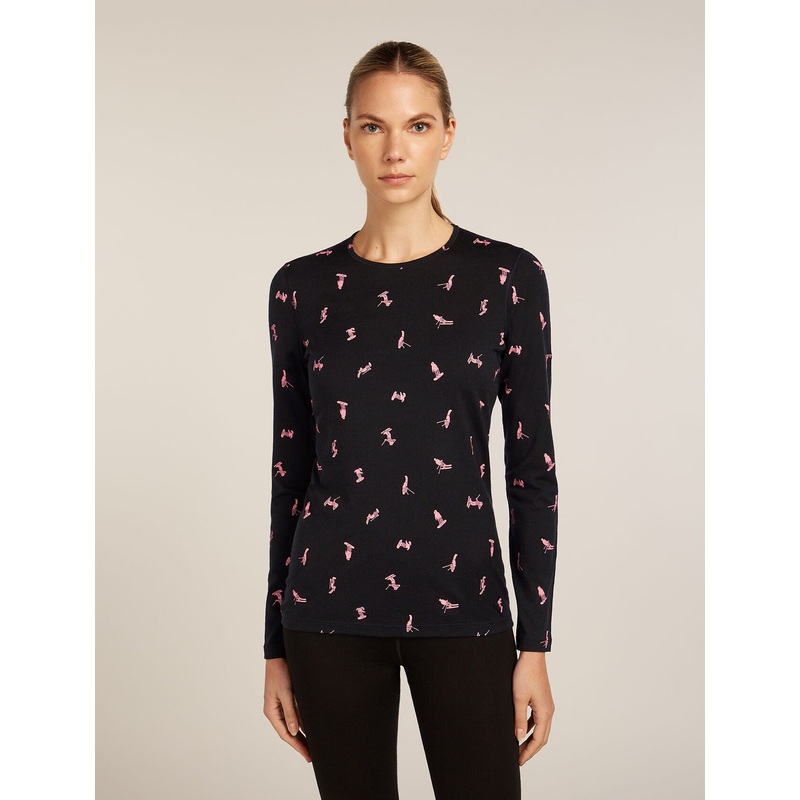 Women’s Merino 200 Oasis LS Crew Thermal Top Snow Day