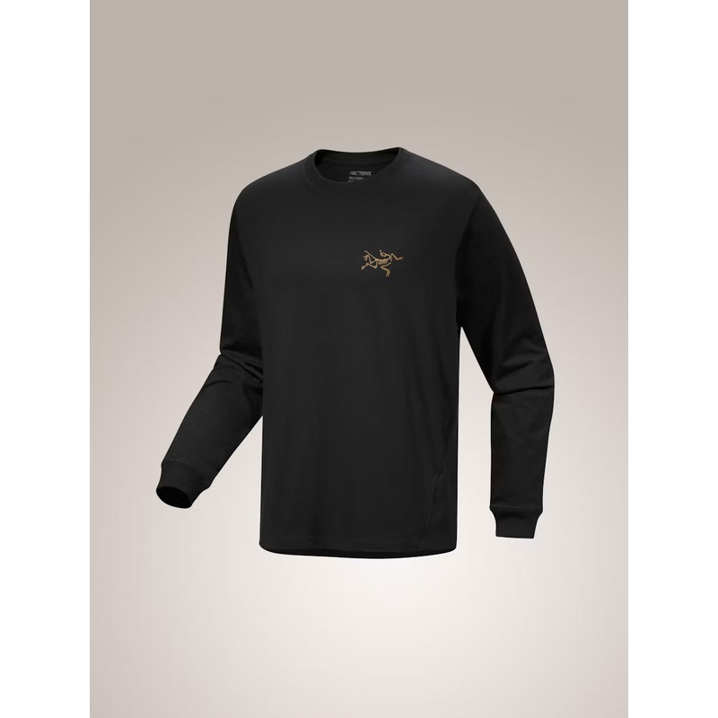 Men’s Kragg Cotton LS Shirt|24K Black|Small|Medium|Large|XLarge|XXLarge