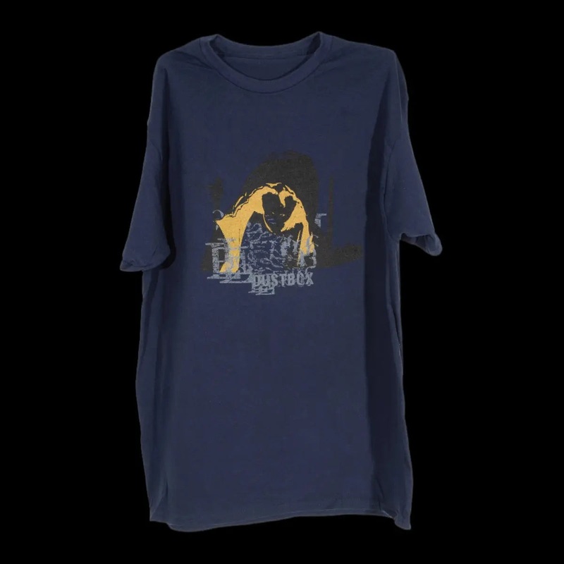 Dustbox Graphic Tee|Black|Navy|Medium|Large|X-Large