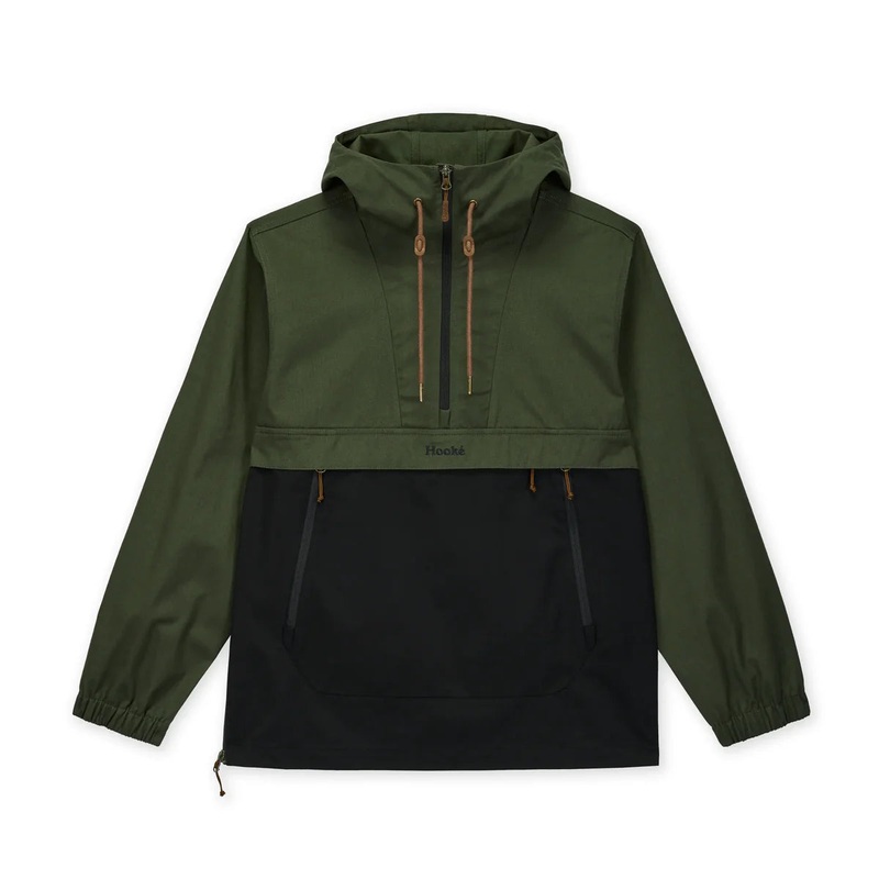 Men’s Anorak|Dark Green & Black|Small|Medium|Large|XLarge