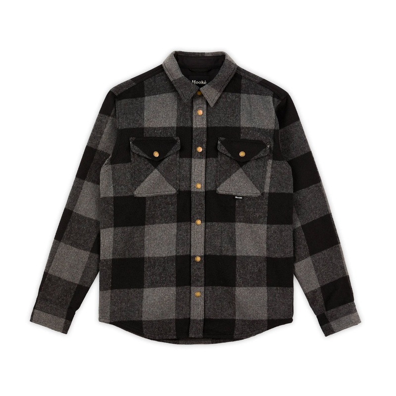 Men’s Canadian Overshirt|Charcoal & Black|Dark Olive & Grey|Small|Medium|Large|XLarge