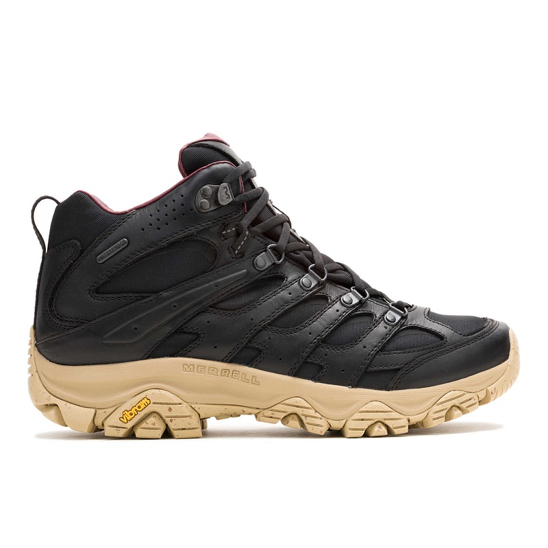 Men’s Moab 3 Luxe Leather Mid Waterproof Boots