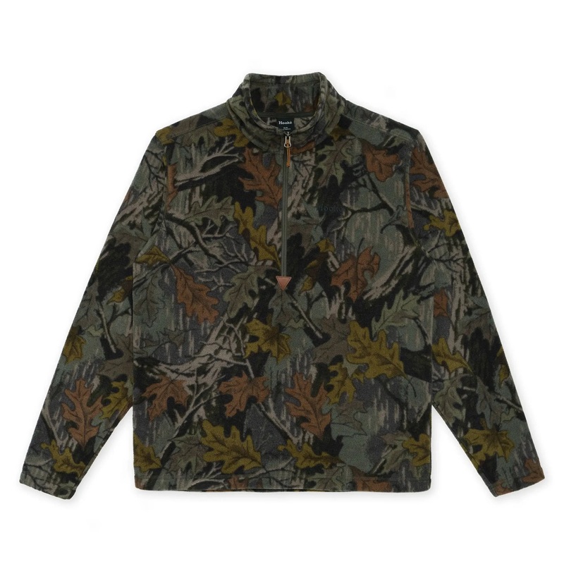 Men’s Pullover Polar Fleece|Forest Camo|Small|Medium|Large|XLarge