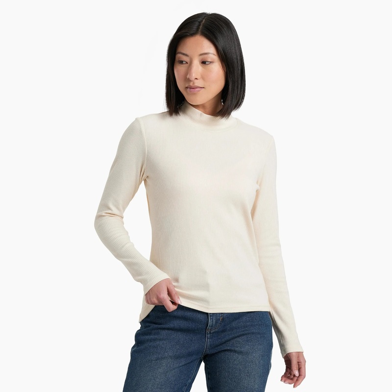 Women’s Verona Ribbed Shirt|Natural|Vine|XSmall|Small|Medium|Large|XLarge