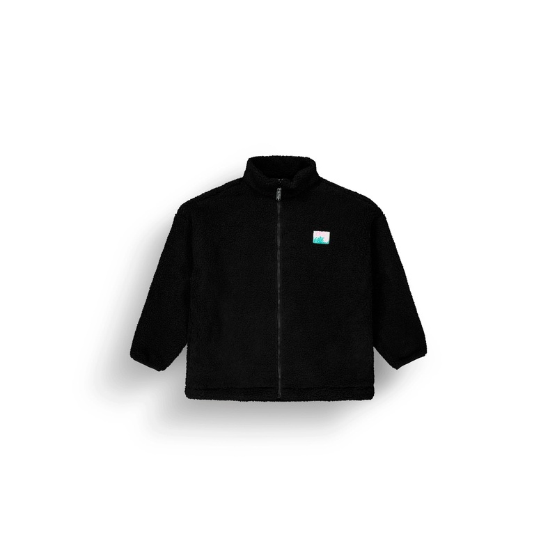 Women’s Nyss Embro Zip Fleece|Black|XSmall|Small|Medium|Large