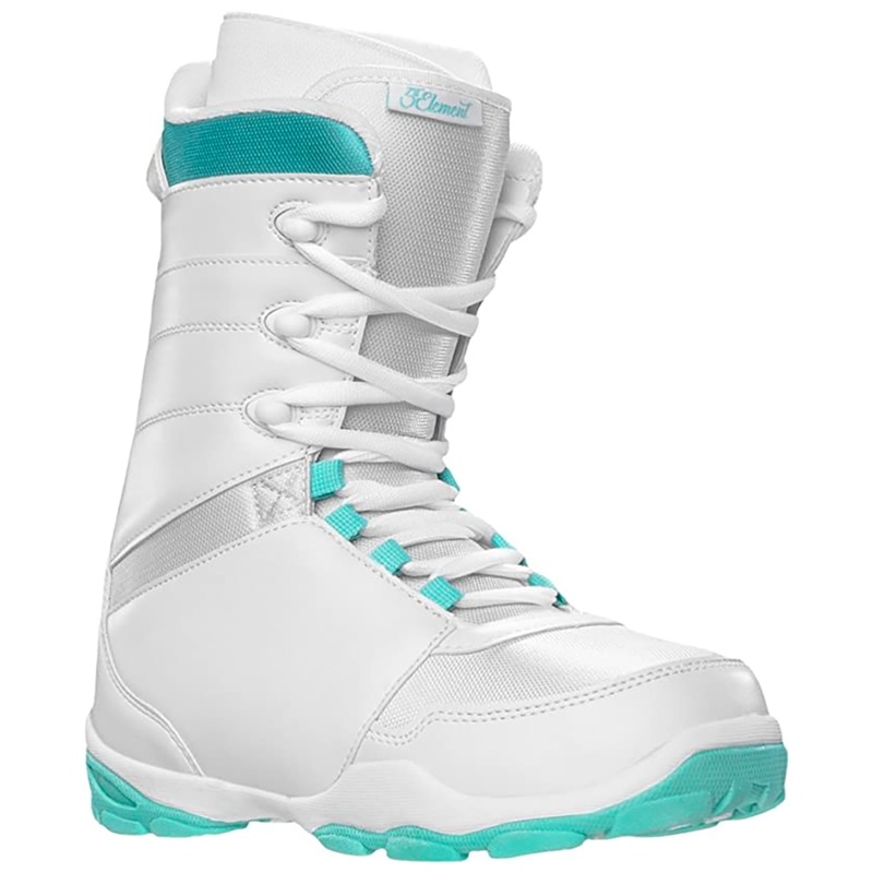 5th Element L-1 Lace Boot|White|Black|US 6.0|US 7.0|US 8.0|US 9.0|US 10.0