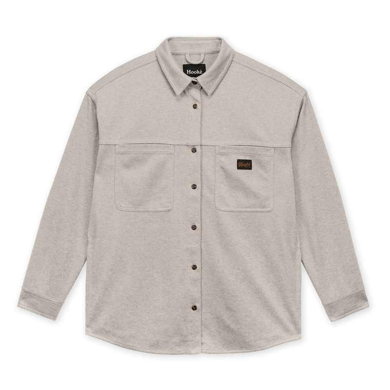 Women’s Fjord Oversized Shirt|Mineral Grey|XSmall|Small|Medium|Large
