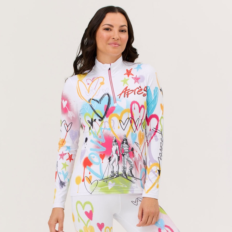 Women’s Graffiti Girls Base Layer Top
