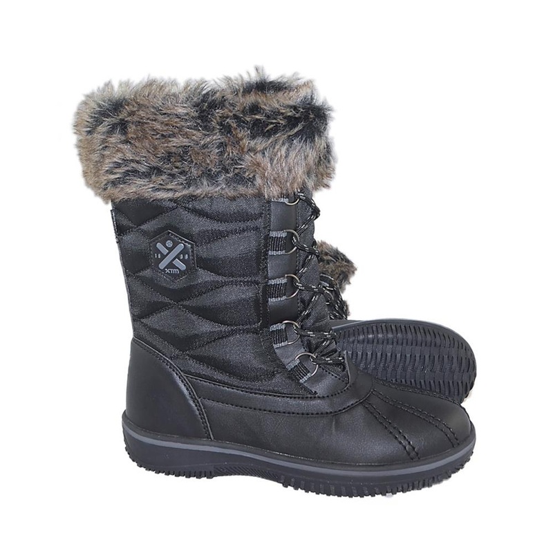 XTM Pamela Ladies Apres Boot|Black|White|36|37|38|39|40|41|42