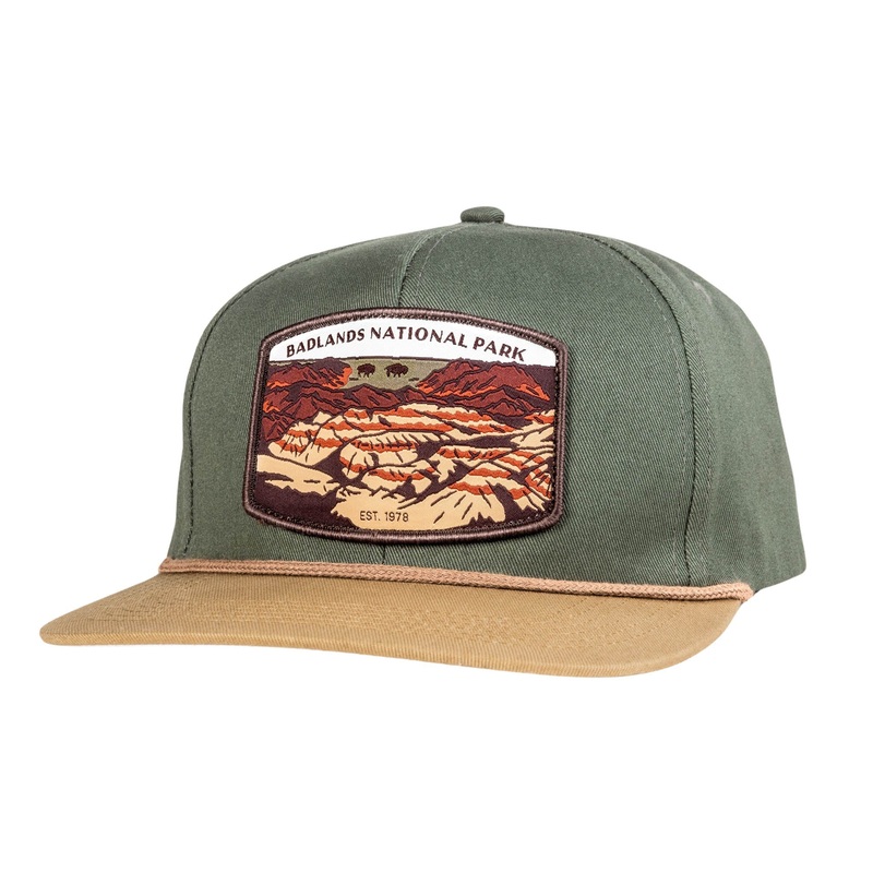 Badlands National Park Hat|Laurel / Wheat
