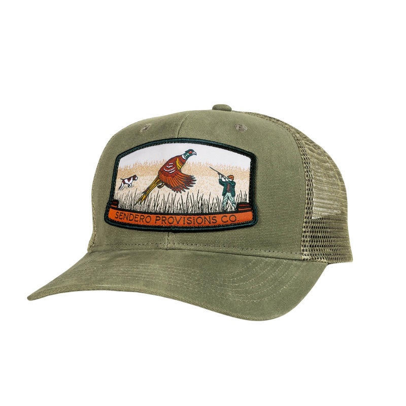 Bird Hunter Hat|Jalapeno / Olive