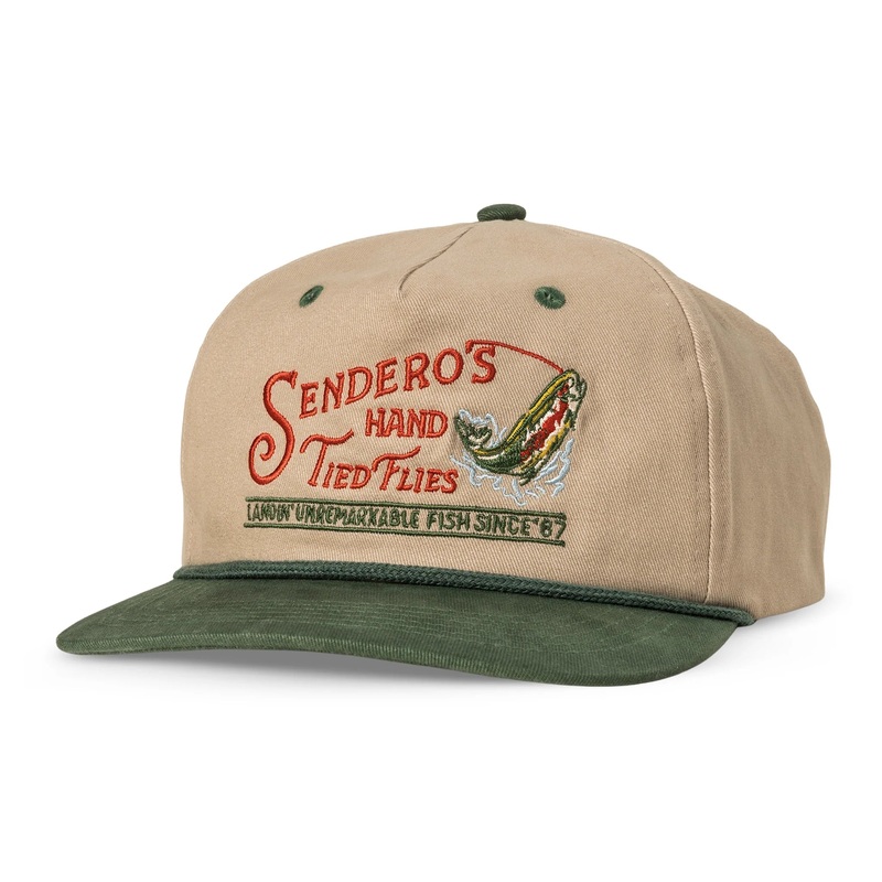 Hand Tied Flies Hat|Gray