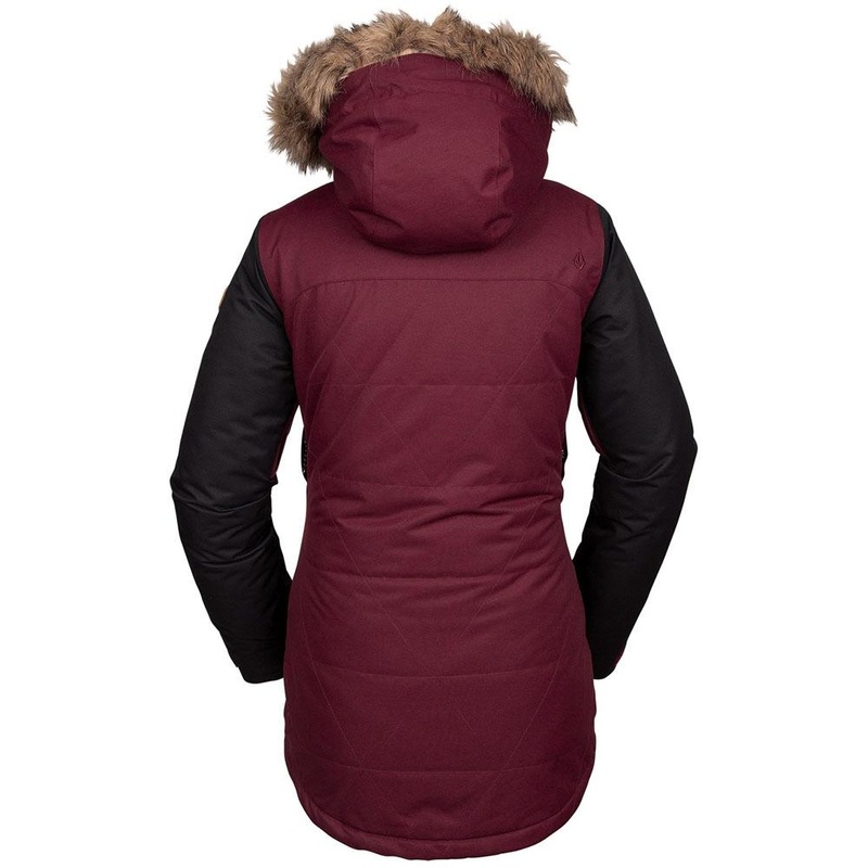 Volcom Fawn Insulated Jacket|Violet Ice|Scarlet|X-Small|Small|Medium|Large|X-Large