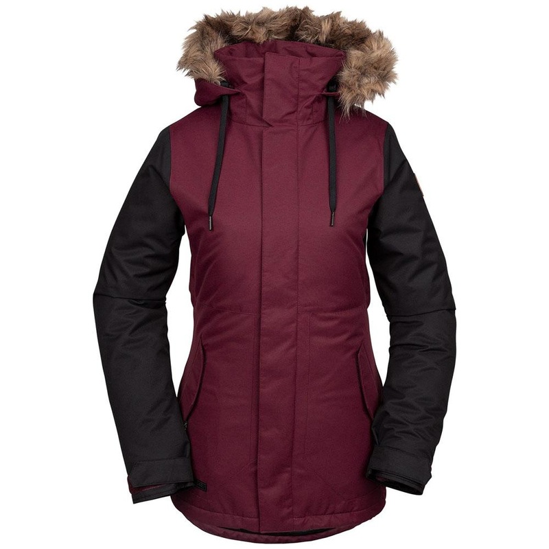Volcom Fawn Insulated Jacket|Violet Ice|Scarlet|X-Small|Small|Medium|Large|X-Large
