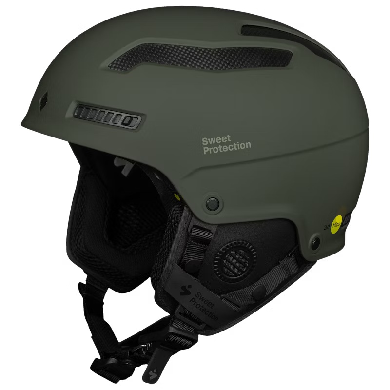 Trooper 2Vi Mips Helmet|Maze Green|Dirt Black|S/M|M/L|L/XL