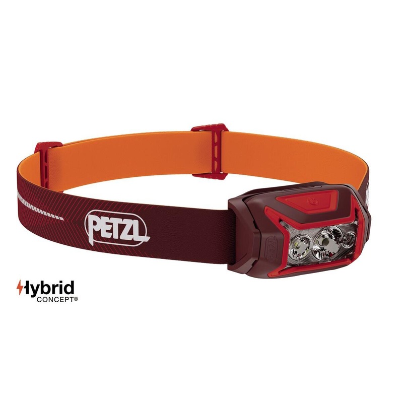 Actik Core Headlamp|Red|Black