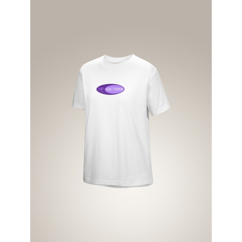 Women’s Kragg Cotton Sticker Crew Short Sleeve Shirt