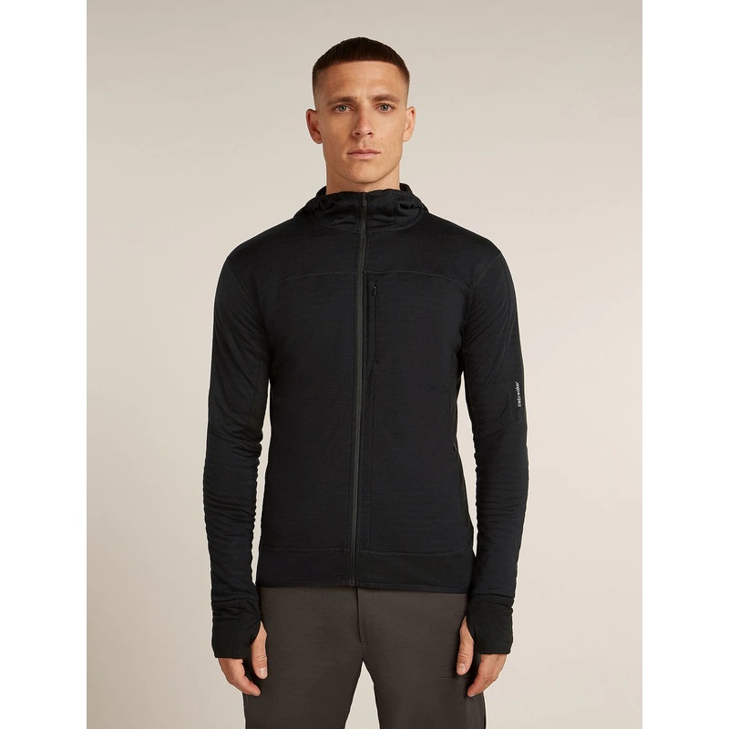 Men’s Merino Blend 300 RealFleece Descender Long Sleeve Zip Hoodie