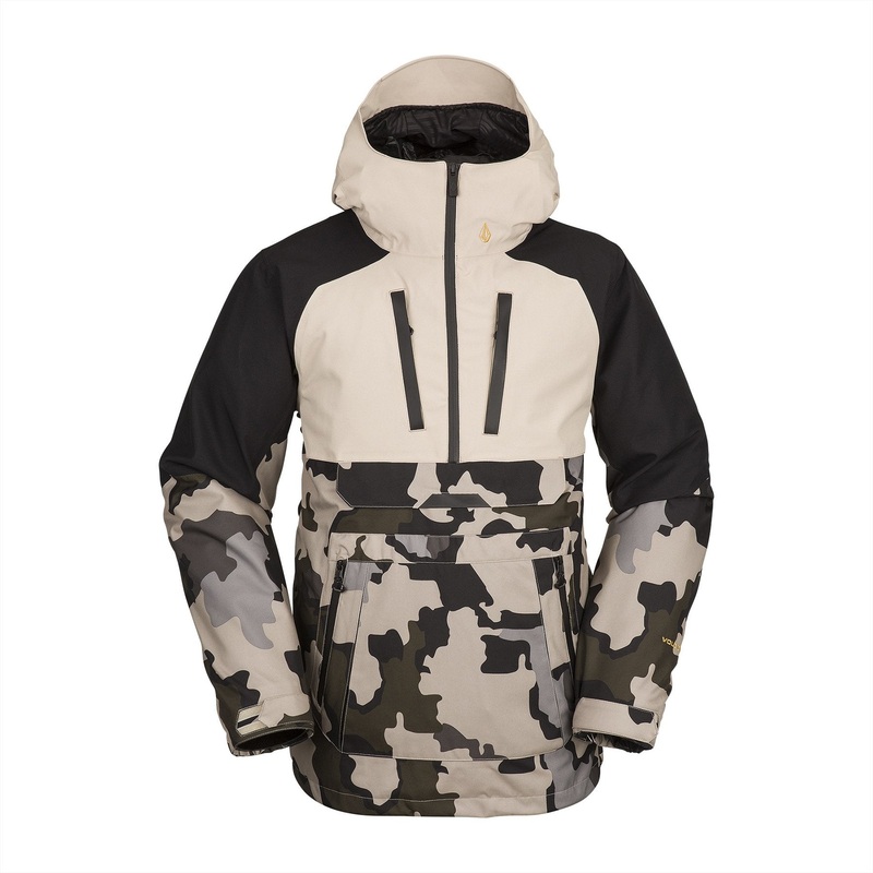 Volcom Brighton Pullover 2022|Drill Khaki|Dark Grey|Resin Gold|X-Small|Small|Medium|Large|X-Large