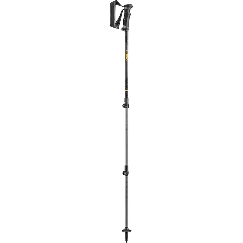 Journey LITE Trekking Poles|Anthracite / Mango