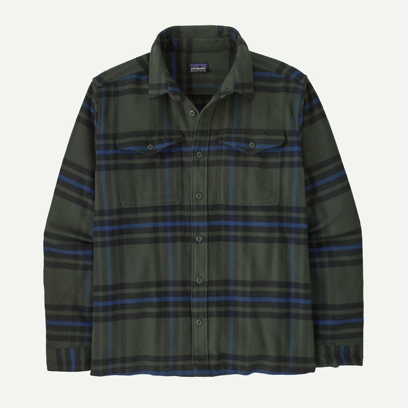 Men’s Fjord Flannel Shirt|Catch: Old Growth Green|Small|Medium|Large|XLarge