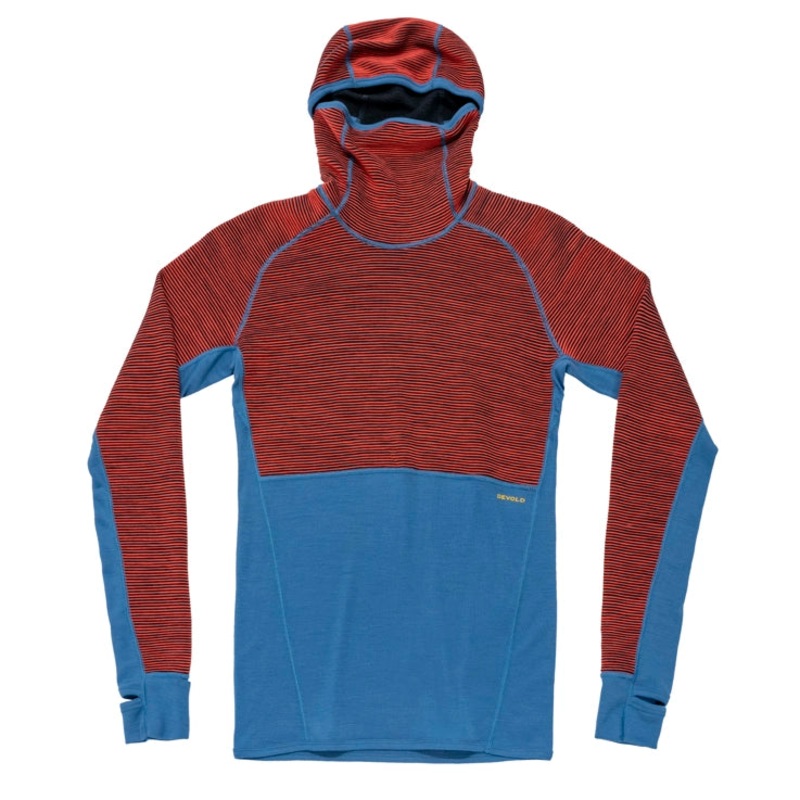 Men’s Tuvegga Merino Hoodie|Cayenne|Small|Medium|Large|XLarge