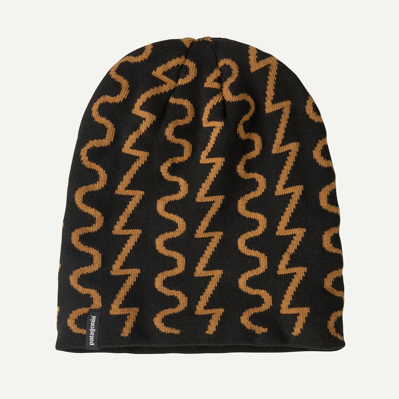 PowSlayer Beanie|Fresh Tracks: Black|Fresh Tracks: Clement Blue