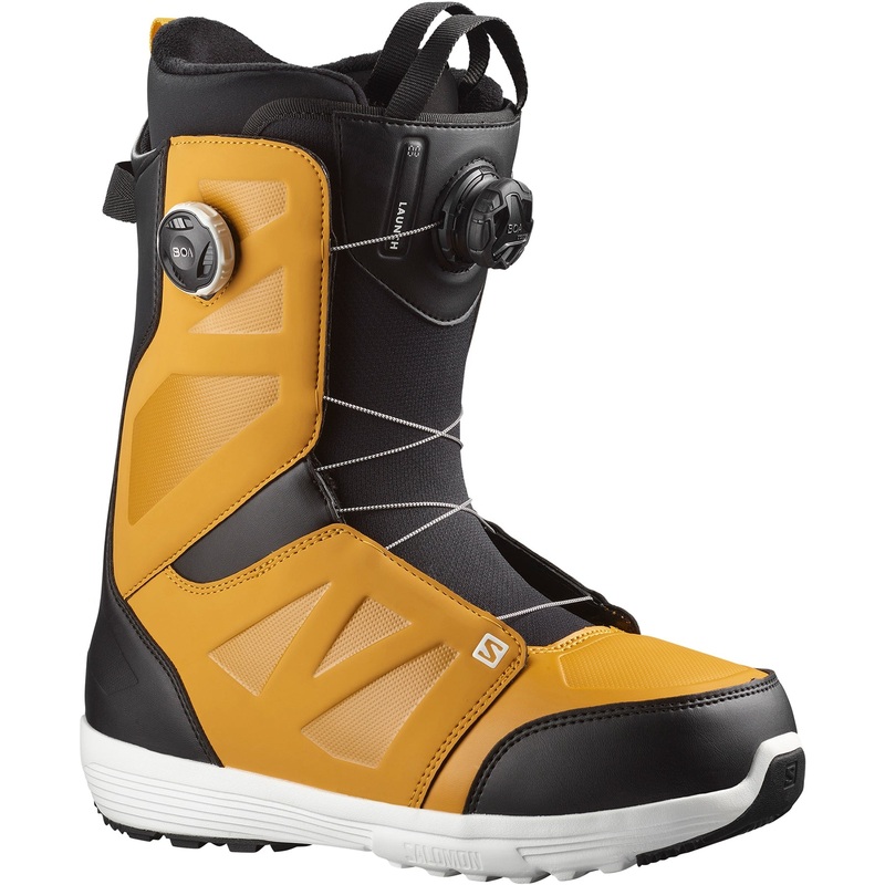 Salomon Launch Boa SJ 2023|Golden Yellow|Sage / Black / White|Black/Black/White|US 7.0|US 7.5|US 8.0|US 8.5|US 9.0|US 9.5|US 10.0|US 10.5|US 11.0|US 11.5|US 12.0|US 12.5|US 13.0