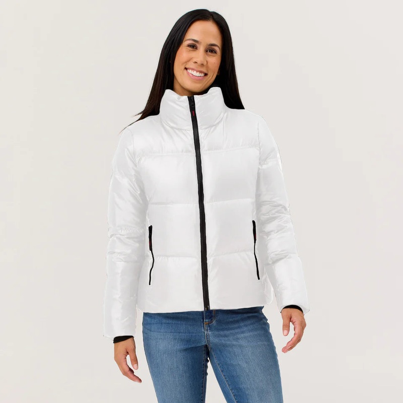 Women’s Compass Down Jacket|Snow|XSmall|Small|Medium|Large