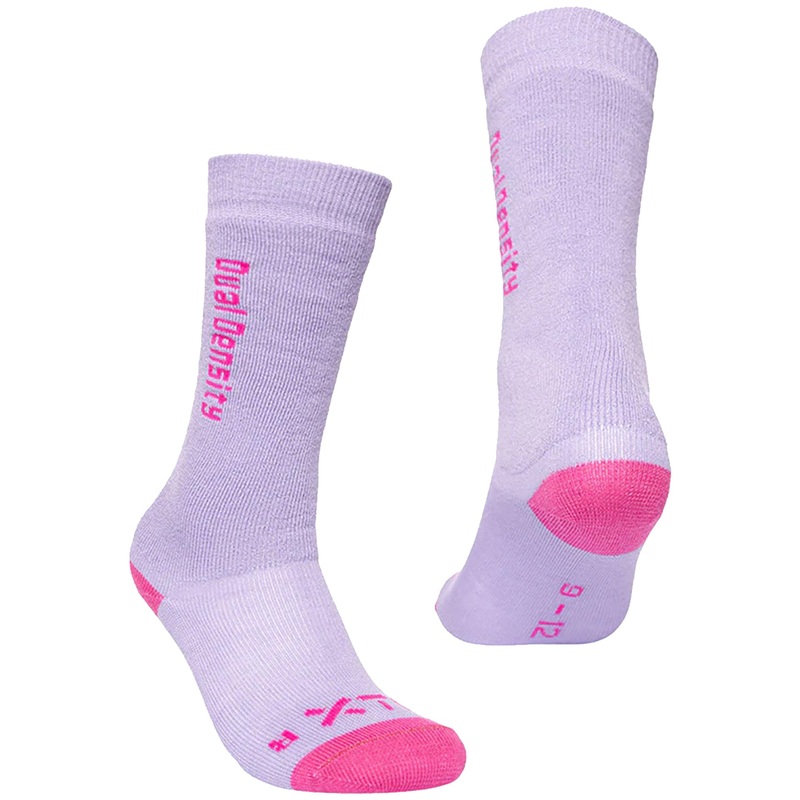 XTM Dual Density Kids Sock|Lavender|Red|K 5-8|K 9-12|K 13-3