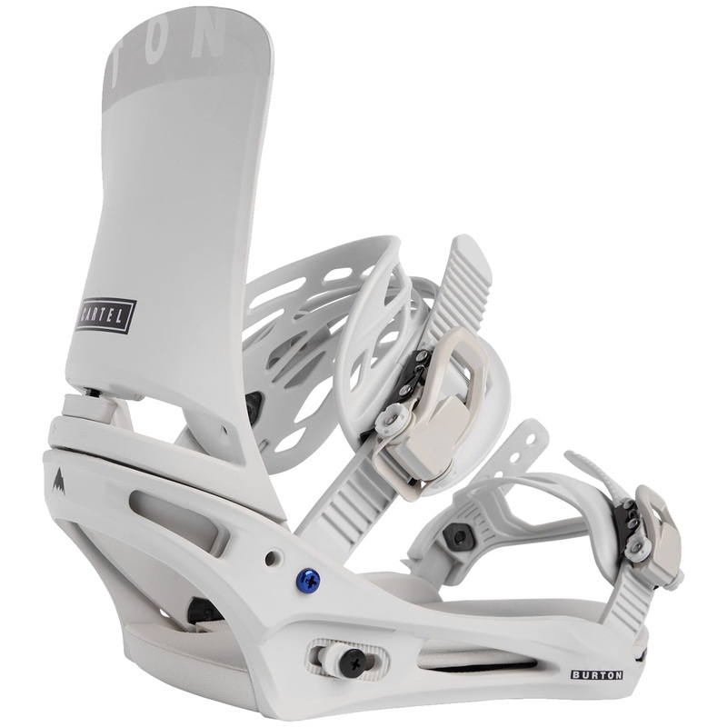 Burton Cartel 2023|Gray Cloud|White / Cloud Burst|Small|Medium|Large